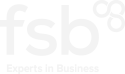 FSB light gray small logo in a transparent background